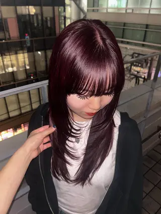 ロング wa kaのヘアスタイル