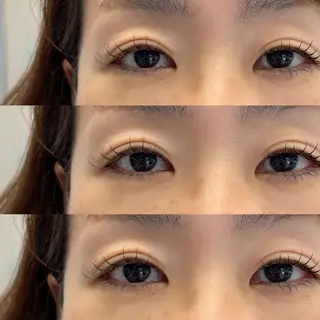 マツエク・マツパ 束感まつ毛／艶カラー おがたゆうか🎀‎のマツエク・マツパデザイン