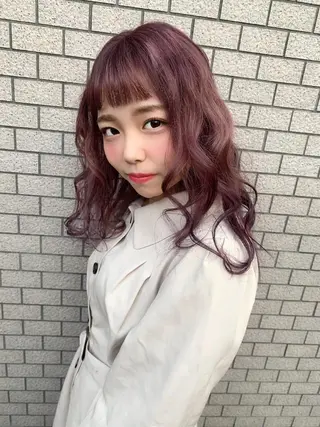 ロング 汐見 悠佑のヘアスタイル