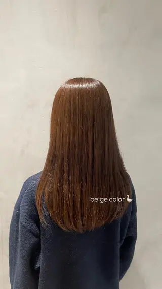ロング カラー たかはし ゆうなのヘアスタイル