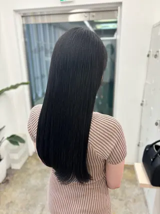 ロング カラー 🔵暗髪　特化🔵 梅田・増田のヘアスタイル