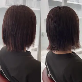 ミディアム カラー パーマ ヘアアレンジ メンズ キッズ マツエク・マツパ sara 荒井店のヘアスタイル