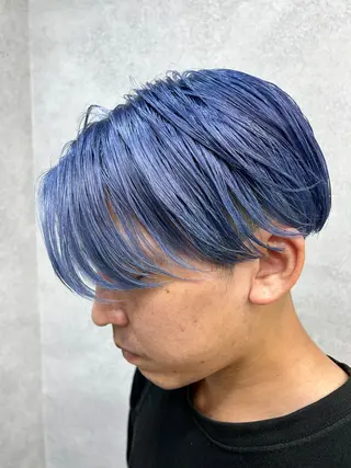 カラー メンズ 透明感カラー &ハイトーンカラーのヘアスタイル