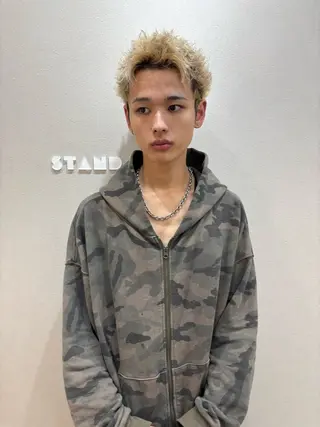 ショート メンズ 古賀 光のヘアスタイル