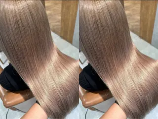 ロング カラー アンク・クロス渋谷店所属・ANKH CROSS ゆうかのヘアスタイル