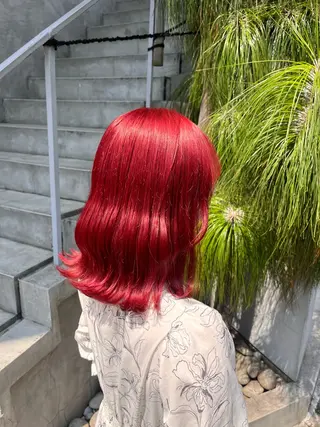 セミロング 🦋ニュアンスカラー mary's🦋原宿のヘアスタイル