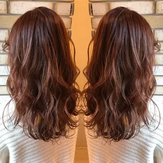 ロング カラー 透明感カラー・ 髪質改善🩵イケダのヘアスタイル