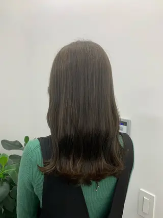 セミロング カラー 本格ヘッドスパ🌿 ×ヘア　佐藤のヘアスタイル