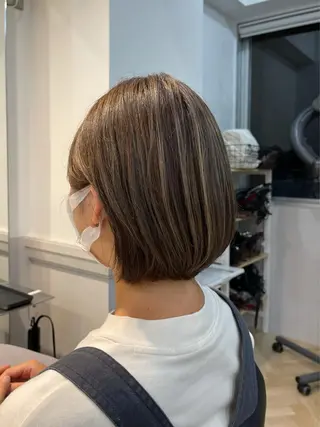 ショート GRAFF  hair GINZA所属・オカダ ノゾミのヘアスタイル
