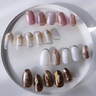 ネイル fumina 💚💛のネイルデザイン