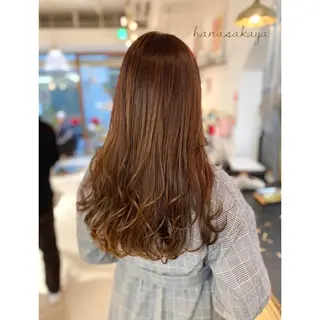 ロング カラー 平田 健一のヘアスタイル