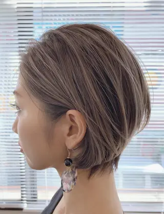 ショート beauty: beast 中目黒店のヘアスタイル