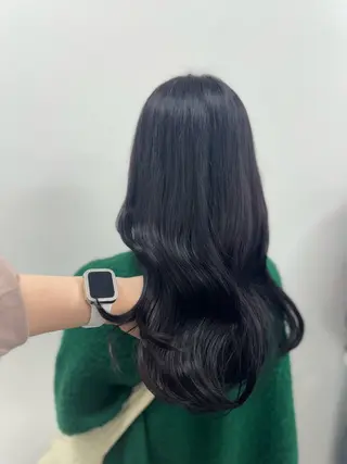 セミロング カラー 🎀愛されgirly ヘア🫧Ayakaのヘアスタイル