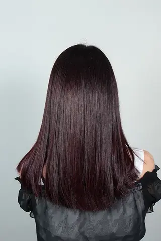 カラー ブリーチなしカラー 🚀イシダのヘアスタイル