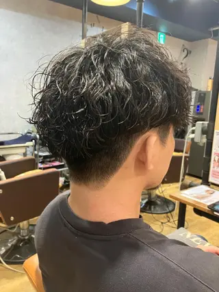 ショート パーマ メンズ 【髪質改善】関根 拓斗のヘアスタイル