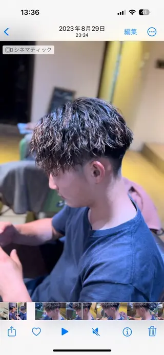 パーマ メンズ modeK's朋生/ 似合わせカット🫧のヘアスタイル