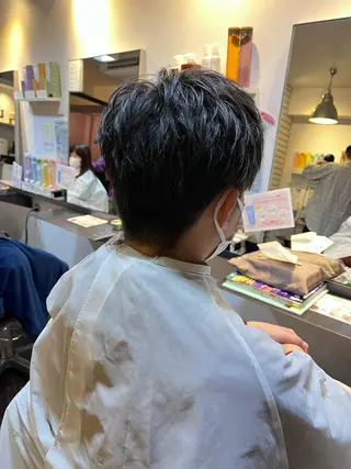 メンズ youres  hair  髪質改善トリートメント&ヘッドスパ新宿三丁目店所属・髪質改善 芝井千晶のヘアスタイル