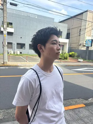 メンズ ️🩵RINKA/ ハイトーンカラー🩵のヘアスタイル