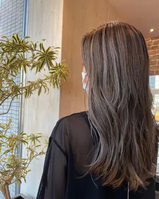 セミロング カラー sweetroom所属・12月特別価格✨/ 平塚/佐藤郁也のヘアスタイル