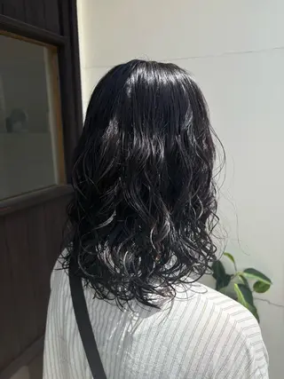 パーマ 松田 遥香のヘアスタイル