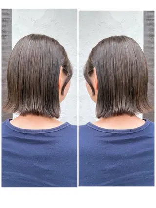 ミディアム 艶カラー🕊️ ✴︎Yukari✴︎のヘアスタイル