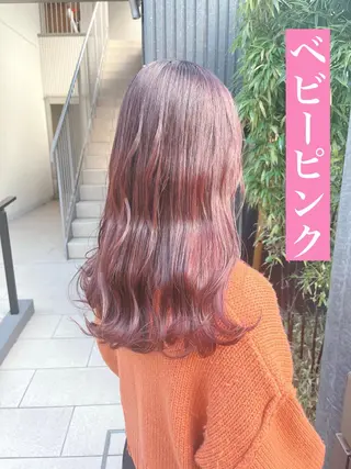 ロング カラー 艶髪カラー 渡辺岳也のヘアスタイル