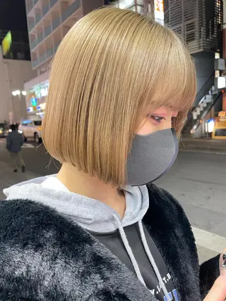 ショート カラー 韓国ヘア🦋 MIYUのヘアスタイル