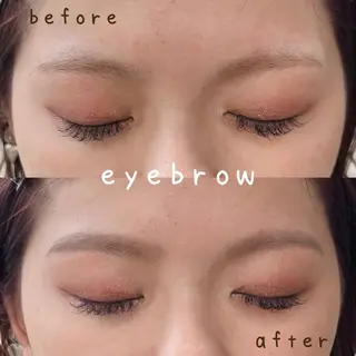 アイブロウ ハイトーン/暖色/ 眉/メイク/Rinaのヘアスタイル