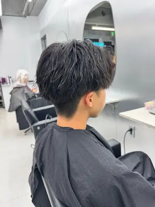 パーマ メンズ メンズカットパーマ 特化こ〜へいのヘアスタイル
