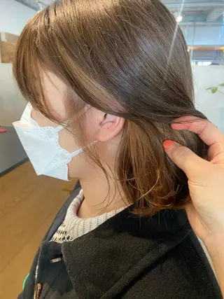 ショート pepin by merci所属・ari/ヘアセット レイヤーカット✂︎のヘアスタイル