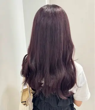 ロング miku/ラベンダー 透明感カラー🪻❤︎のヘアスタイル