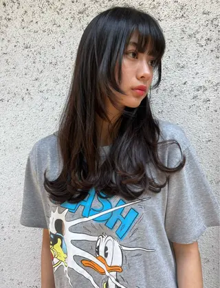 ロング Aujuaソムリエ 💎まな💎のヘアスタイル