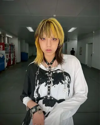 ミディアム カラー レイヤーカット🎀 美髪カラー💎のヘアスタイル