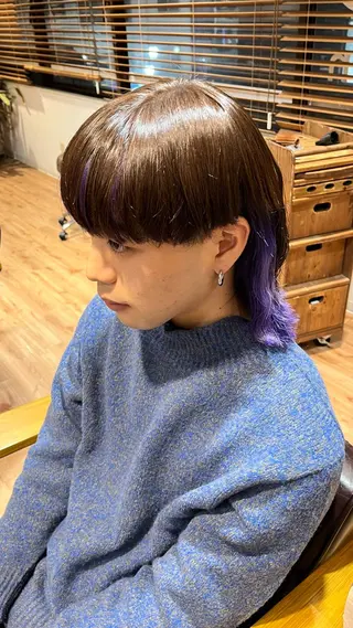 ミディアム メンズ カットモデル募集中/ 関根舞桜のヘアスタイル