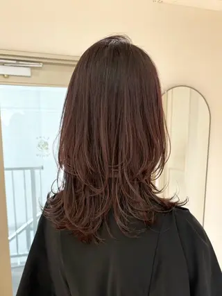 ミディアム TOMTO所属・wakana／ 無料カットモデル募集のヘアスタイル