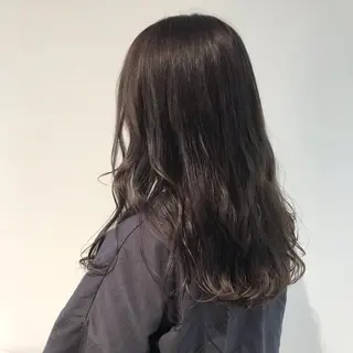 ロング カラー 神奈川大学最寄り白楽 三本松巧のヘアスタイル