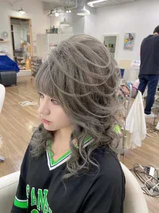 ヘアアレンジ GLOSS 心斎橋 山上のヘアスタイル