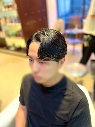 ショート パーマ メンズ 韓国メンズヘア特化 🩵KOKIのヘアスタイル