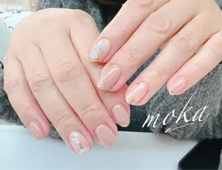 ネイル 胡蝶蘭レディースサロ ンNailMOKAのネイルデザイン