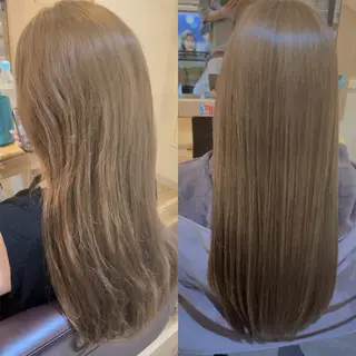 ロング ホリウチ アキオのヘアスタイル