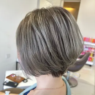 ショート レイヤーカット/艶髪 /髪質改善/のマツエク・マツパデザイン