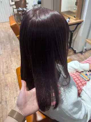 ミディアム 🇰🇷柔らか透明感 ／Miho🫧のヘアスタイル