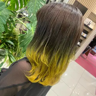 ミディアム 石坂 瀬音のヘアスタイル