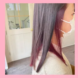ミディアム カラー🫧アレンジ 🎀REIMIのヘアスタイル