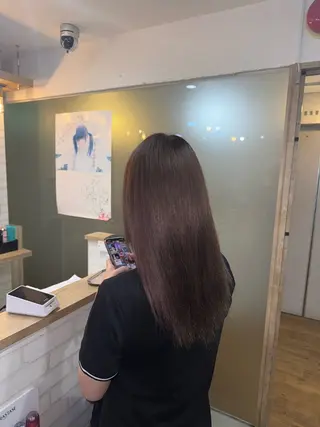 セミロング Lapis 新宿店所属・RAMU 🎀のヘアスタイル