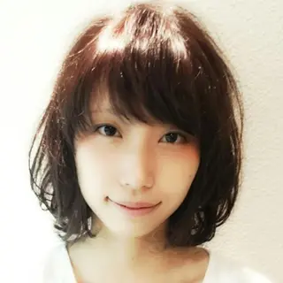 ミディアム セミロング カラー 松岡 巨樹のその他イメージ