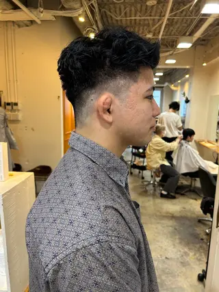 メンズ デザインパーマ🌀 KAISEIのヘアスタイル