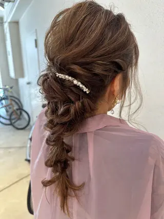 ヘアアレンジ ambient所属・渡邉 ひかるのヘアスタイル