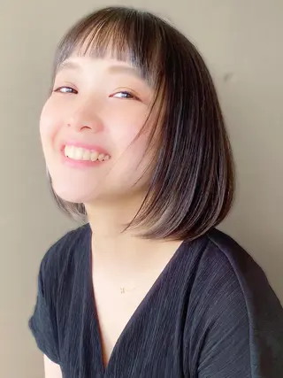 ミディアム メンズカット デザインカラーのヘアスタイル