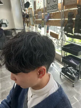 ショート メンズ メンズカット／パーマ 中 有晴のヘアスタイル